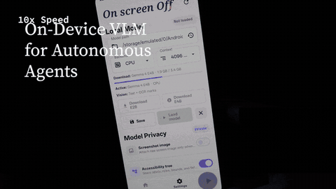 On Screen - Real-Time Autonomous Mobile Agent